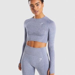 Gymshark Vital Seamless Long Sleeve Crop Top
